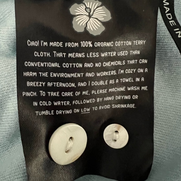 Unisex Tombolo ‘Le Sirenuse’ Limoncello Cabana Shirt size Small - Picture 6 of 10